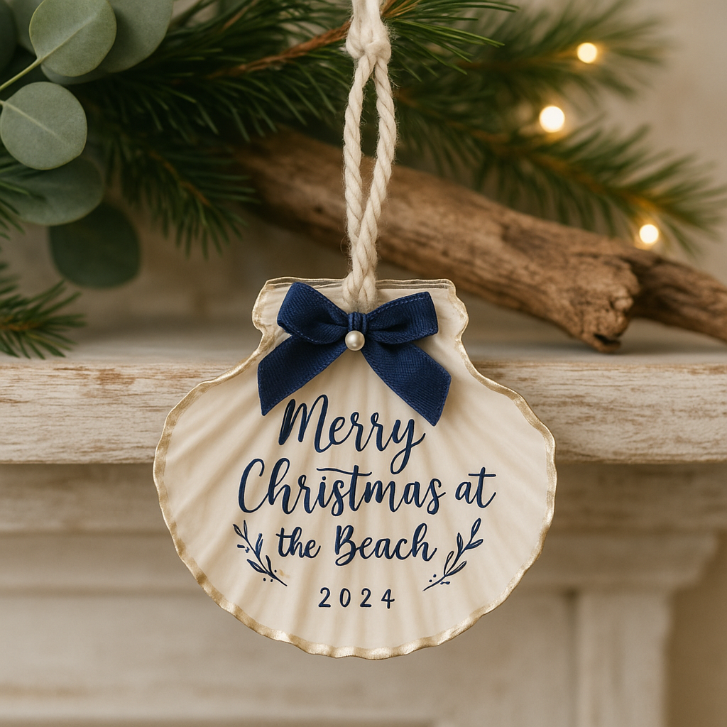 Holiday Collection - Shell Ornament