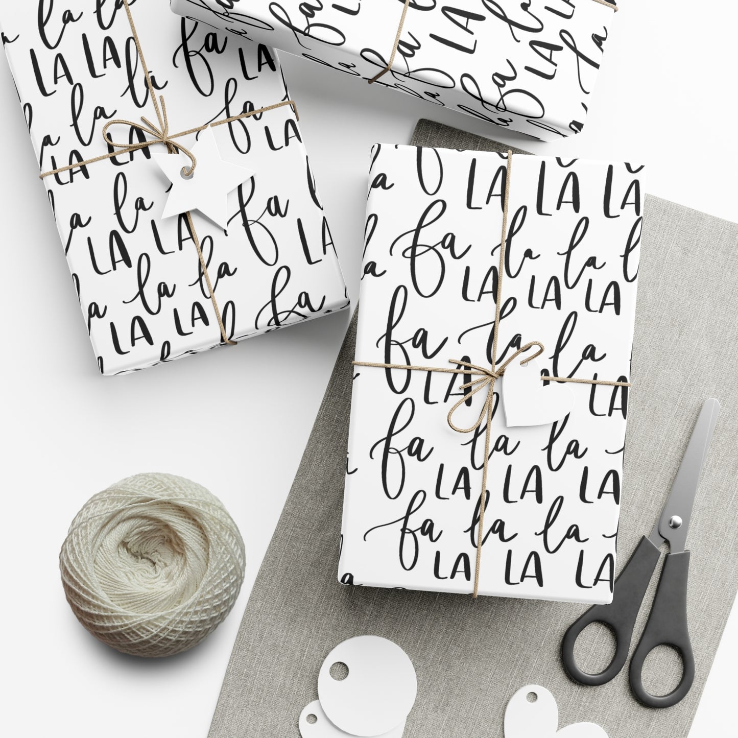 Holiday Collection - Wrapping Paper Fa La La La