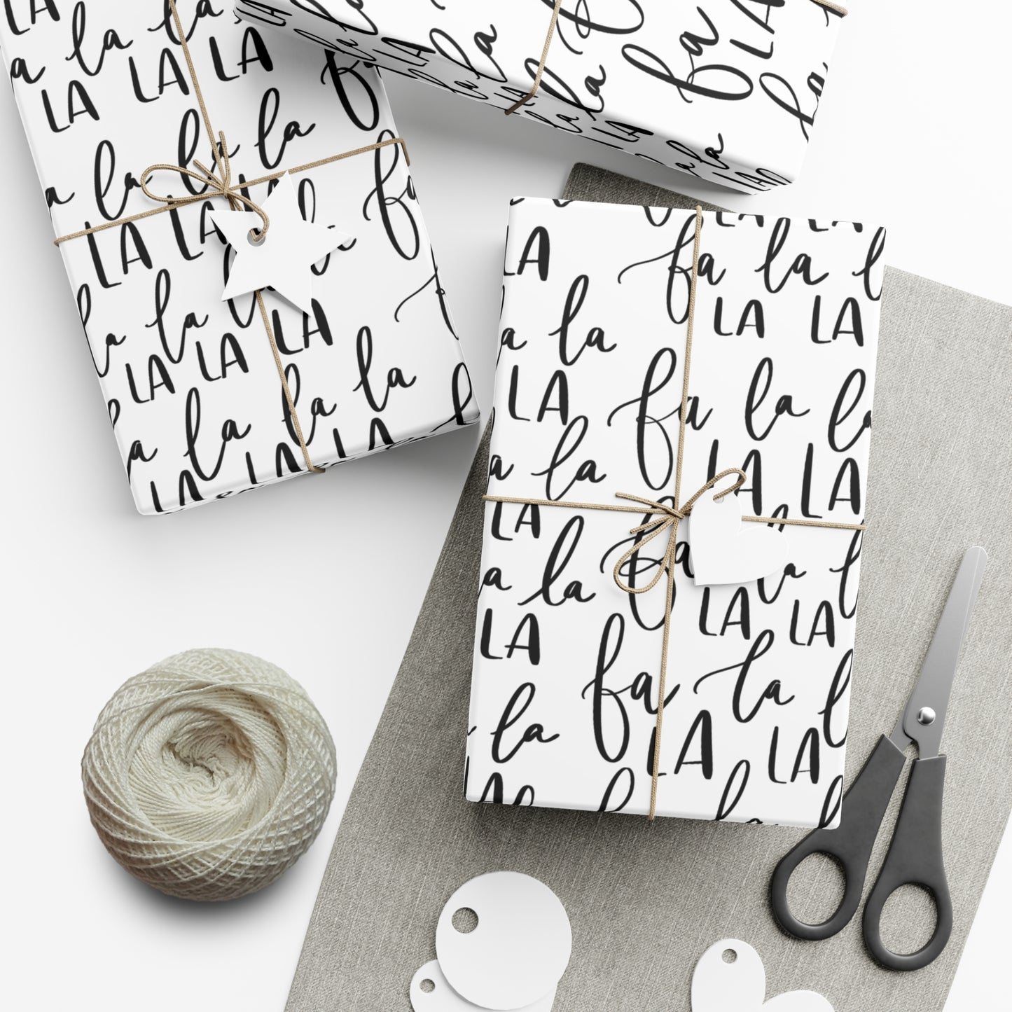 Holiday Collection - Wrapping Paper Fa La La La