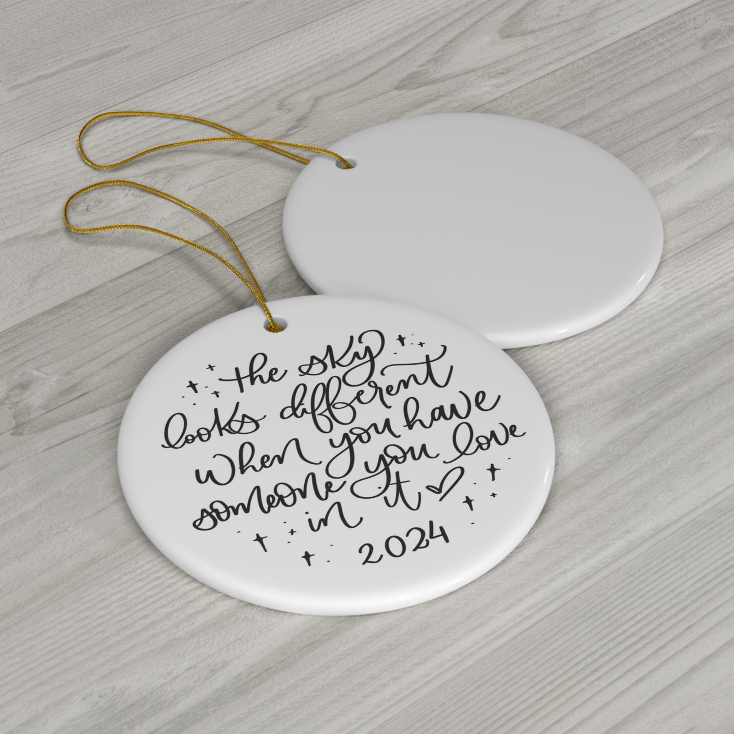 Holiday Collection - Memory Ceramic Ornament