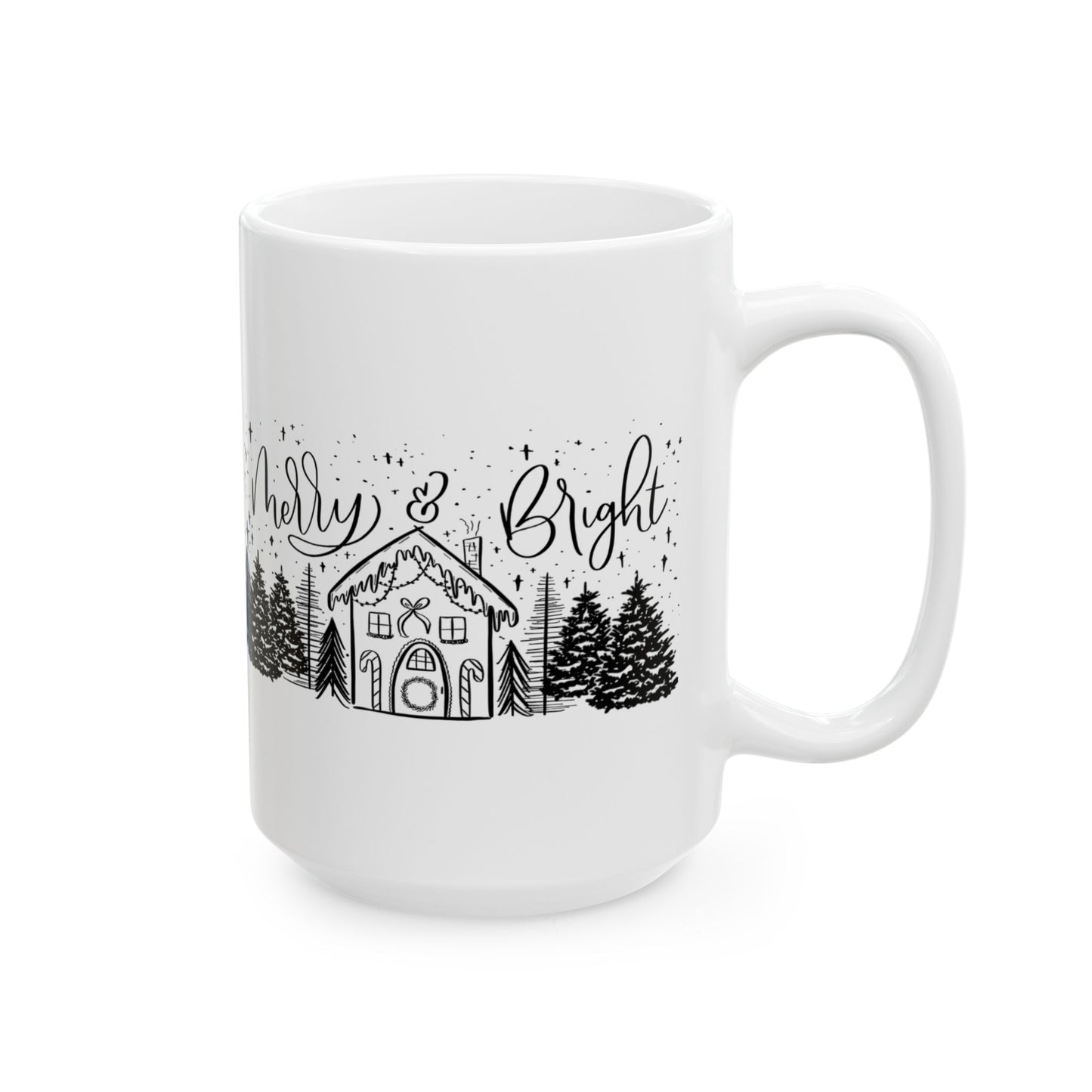 Holiday Collection - Mug, Merry + Bright