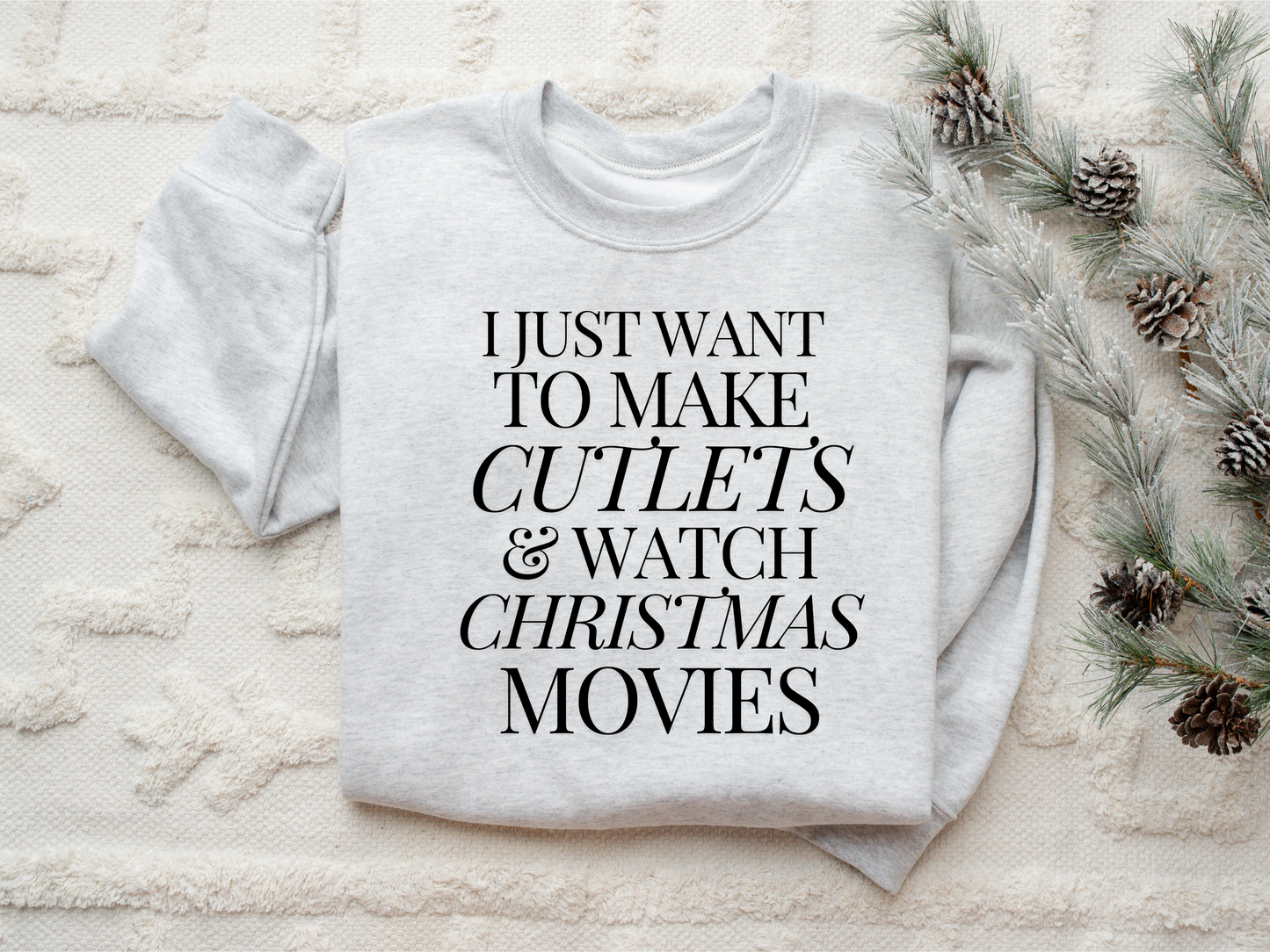 Holiday Sweatshirt - Christmas Cutlets