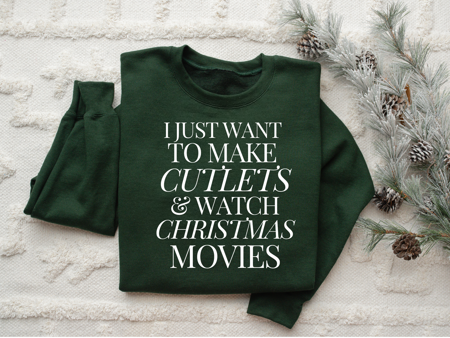 Holiday Sweatshirt - Christmas Cutlets