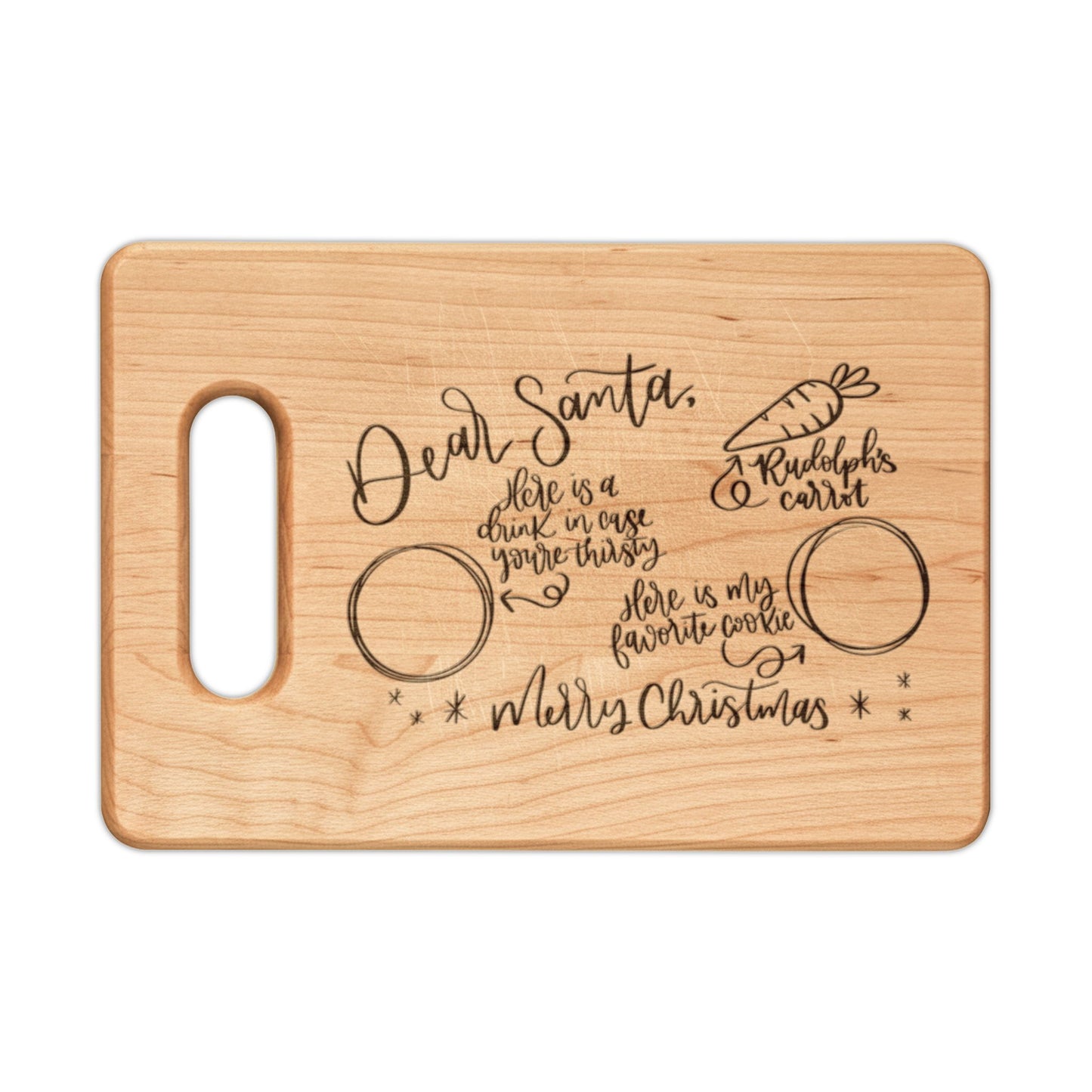 Holiday Collection - Santa Wooden Board