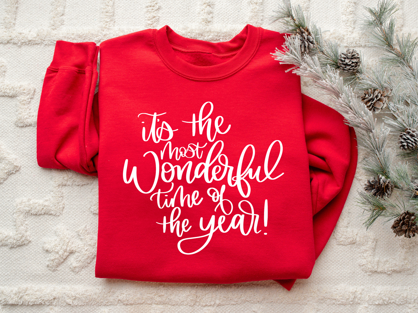 Holiday Sweatshirt - Most Wonderful Time