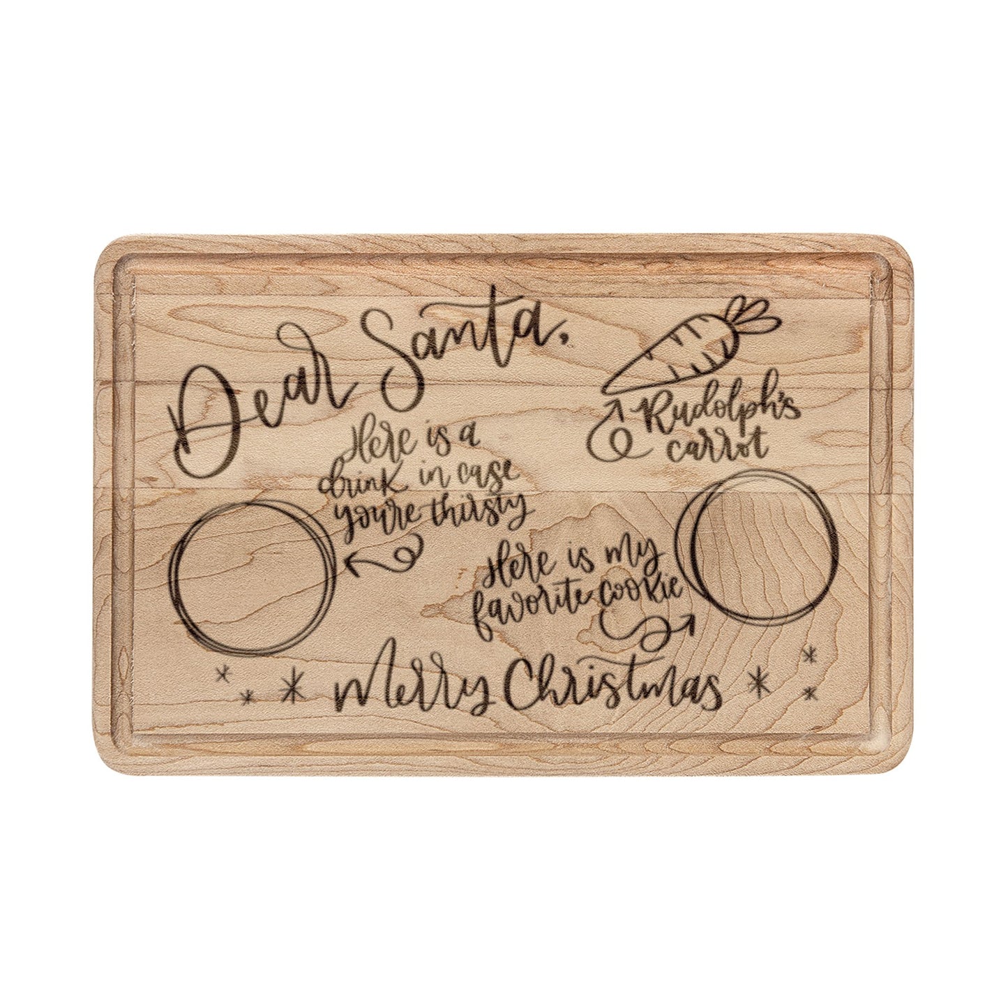 Holiday Collection - Santa Wooden Board