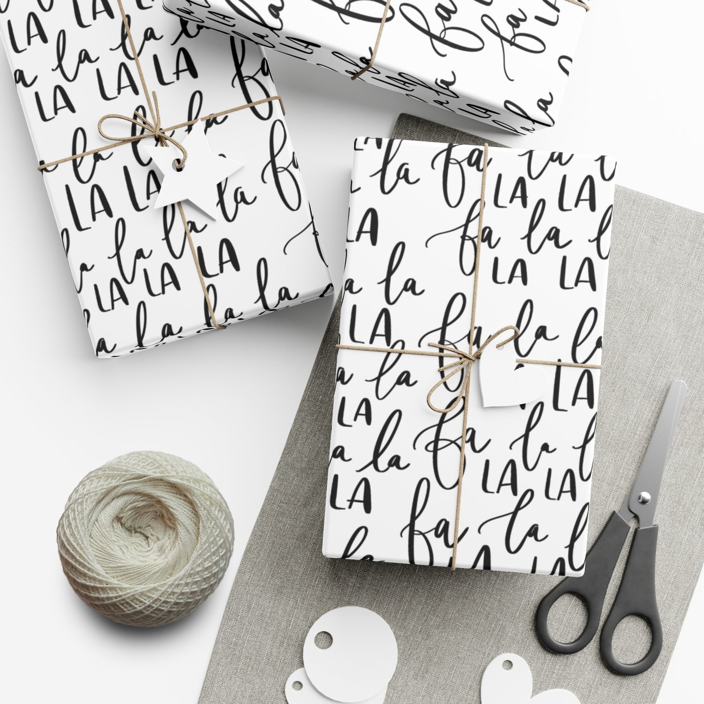 Holiday Collection - Wrapping Paper Fa La La La