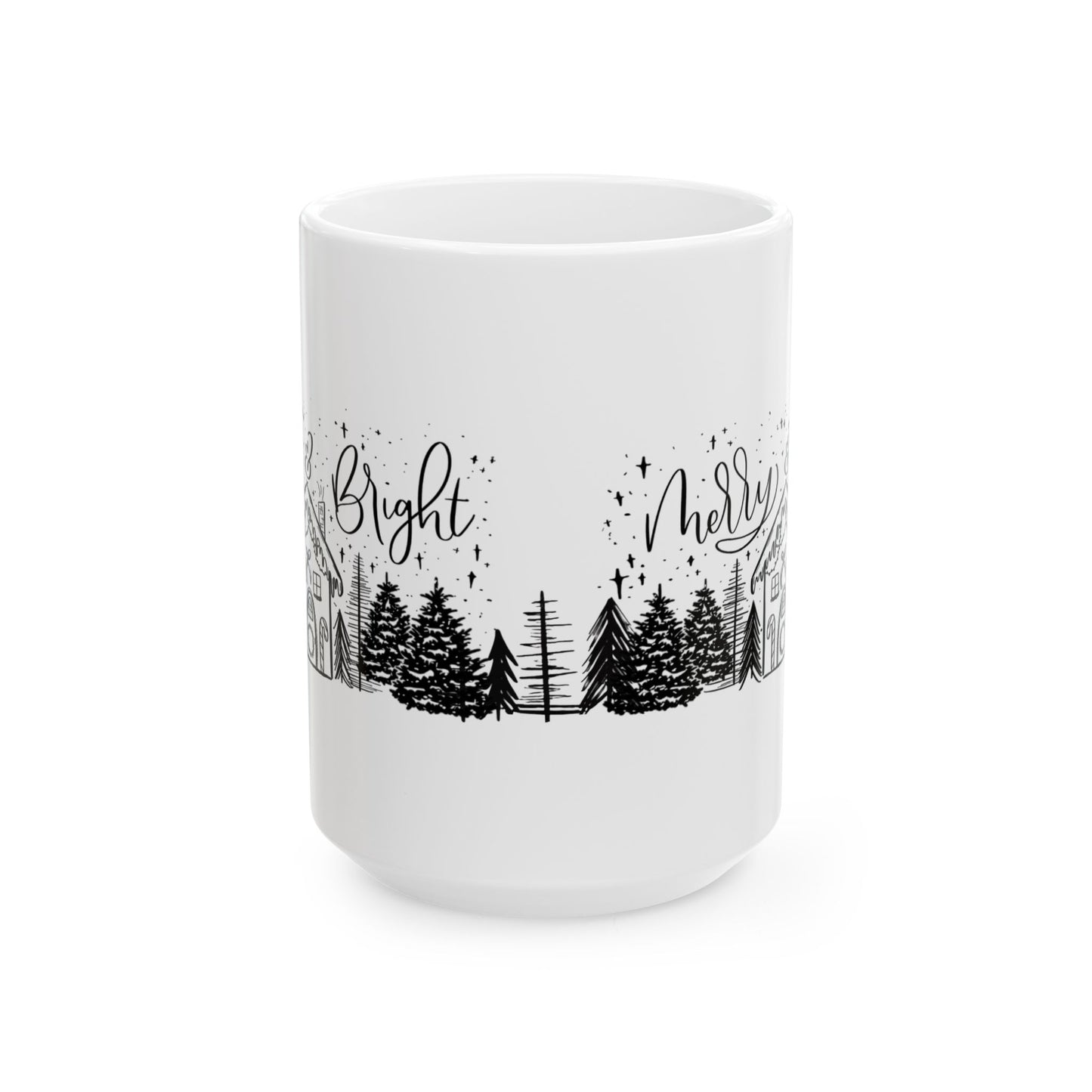 Holiday Collection - Mug, Merry + Bright