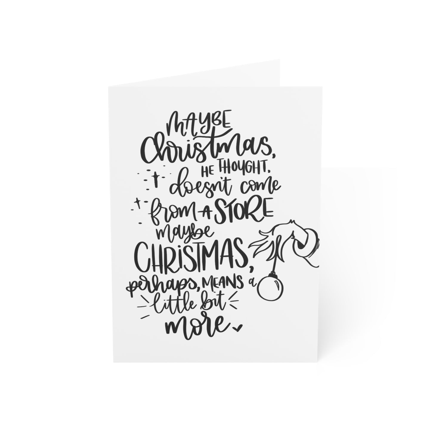 Holiday Collection - Greeting Card Pack, Grinch