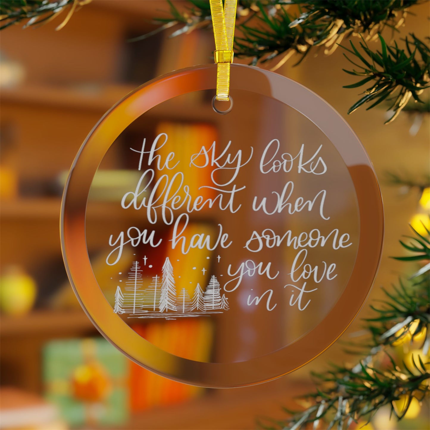 Holiday Collection - Memory Glass Ornament