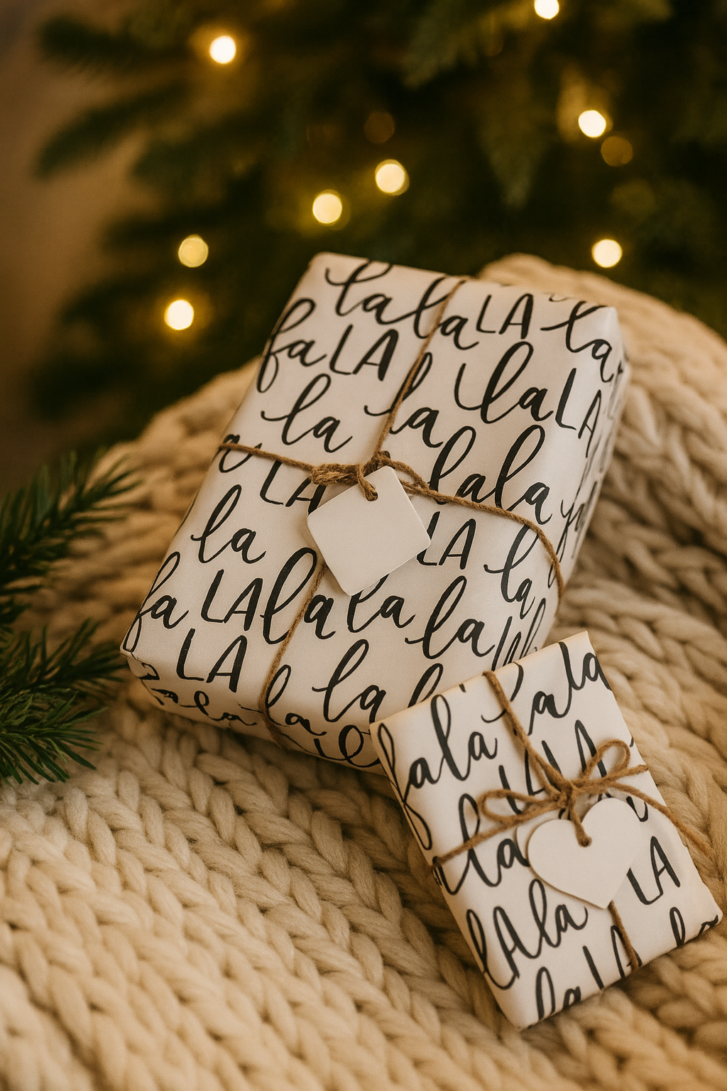 Holiday Collection - Wrapping Paper Fa La La