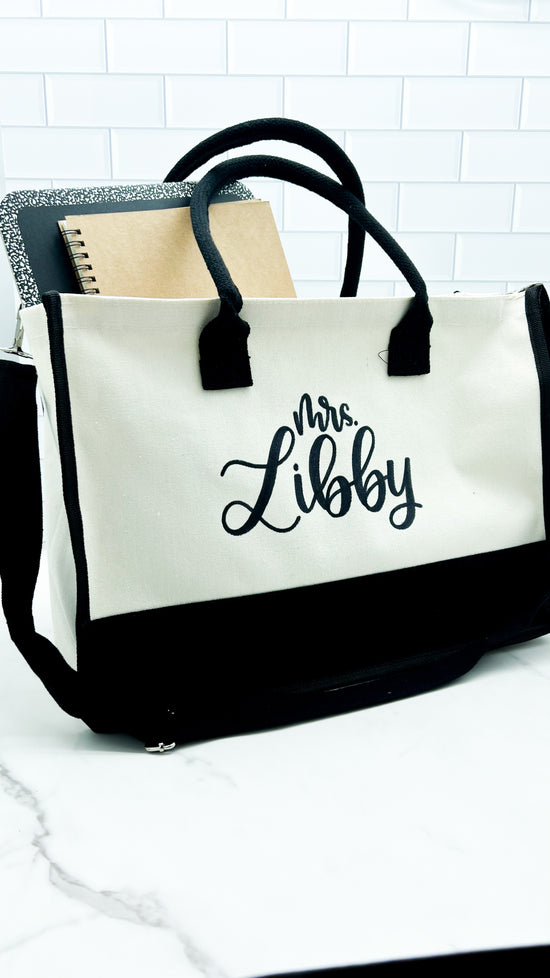 Load image into Gallery viewer, Custom Canvas Tote Bag
