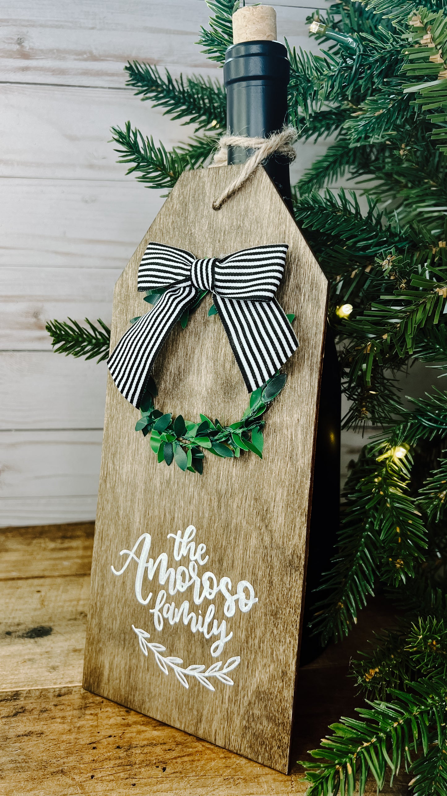 Oversized Wood Tag