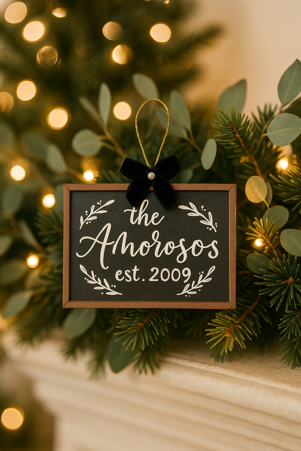 Holiday Collection - Chalkboard Ornament