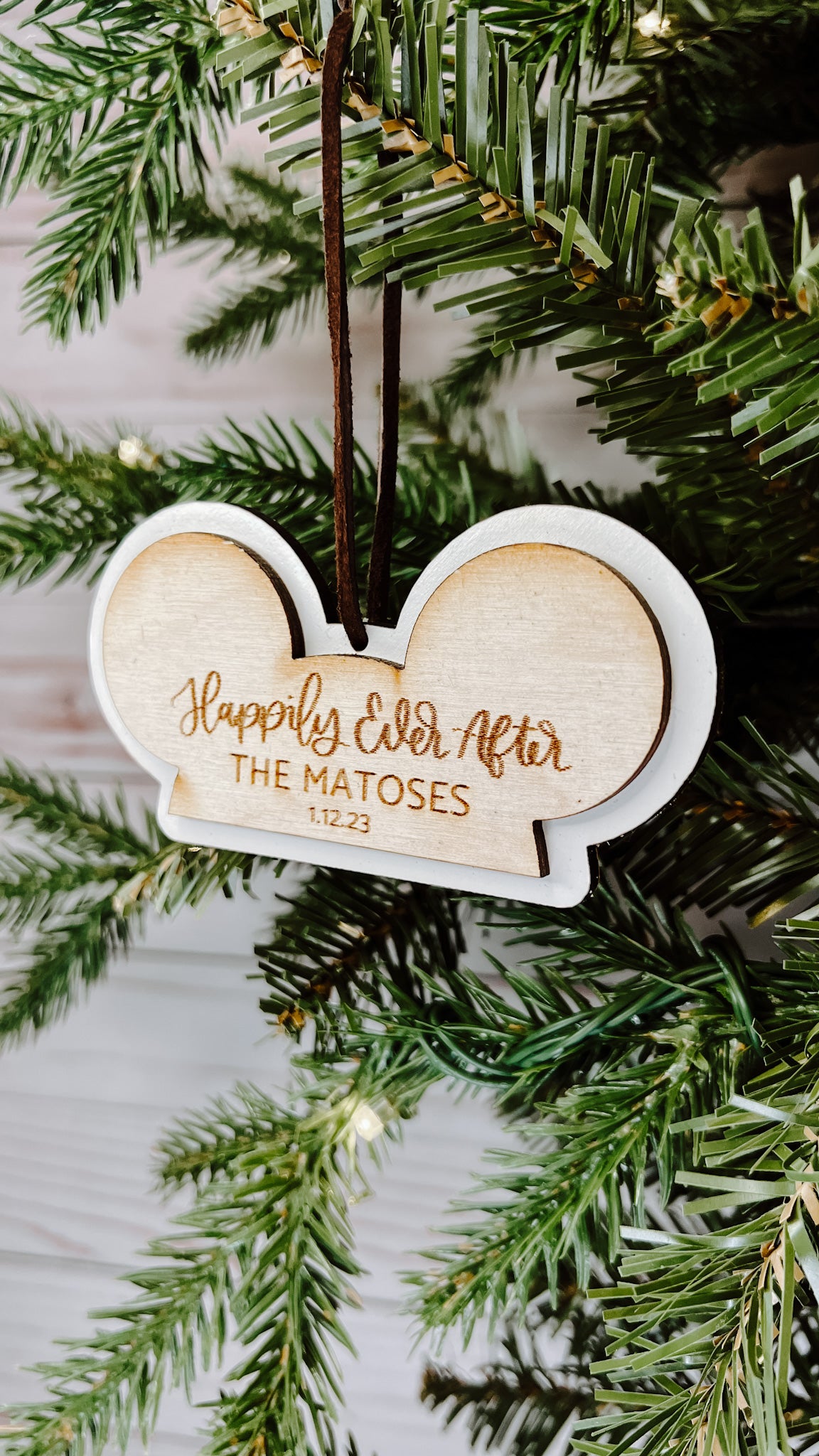 Mouse Ears Ornament