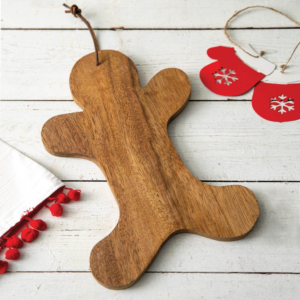 Wooden Gingerbread Cutting Board