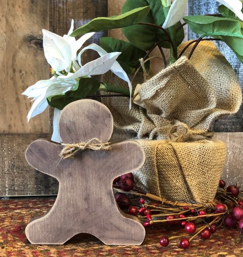 Holiday Collection - Gingerbread Shelf Sitter