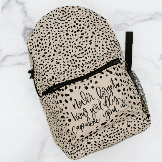 Cheetah Backpack
