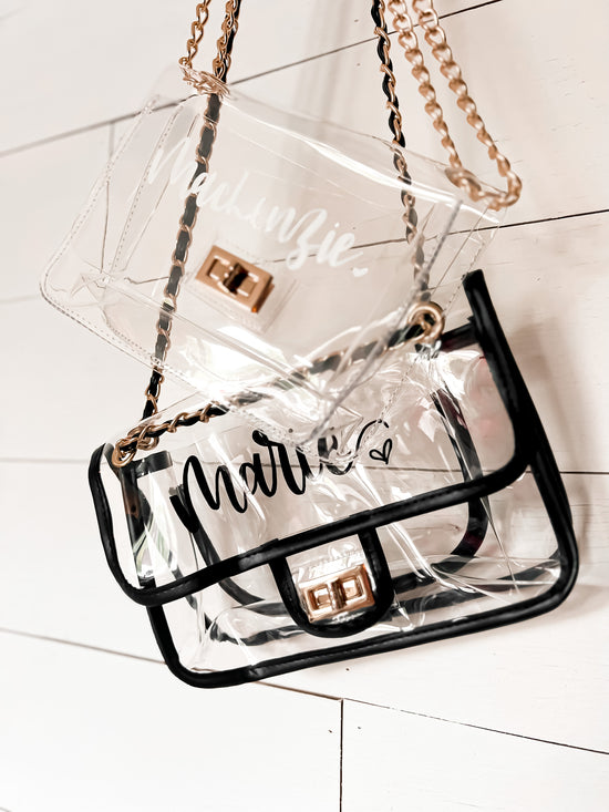 Custom Stadium Clear Bag