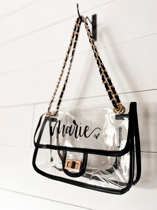 Custom Stadium Clear Bag