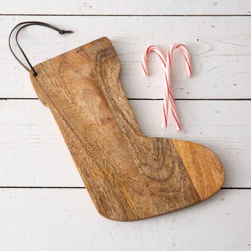 Wooden Stocking Cutting Board