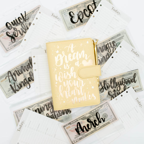 Magical Vacation Fund Binder