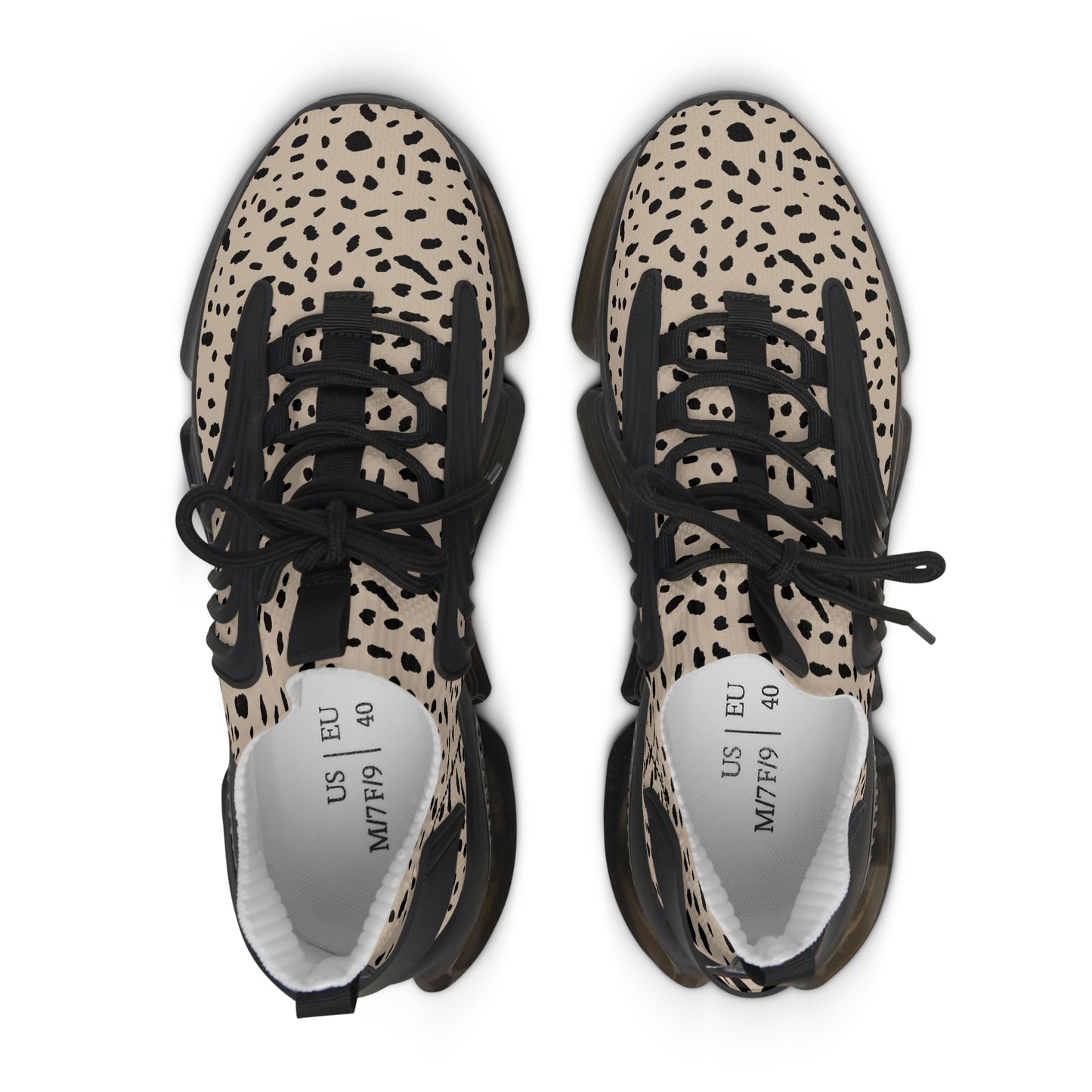 Load image into Gallery viewer, Women&amp;#39;s Cheetah Mesh Sneakers
