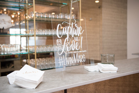 Wedding & Event Hand Lettering Service