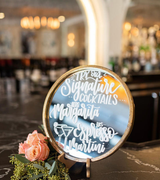 Wedding & Event Hand Lettering Service
