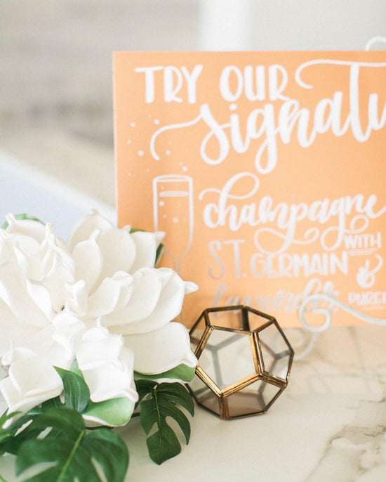 Wedding & Event Hand Lettering Service