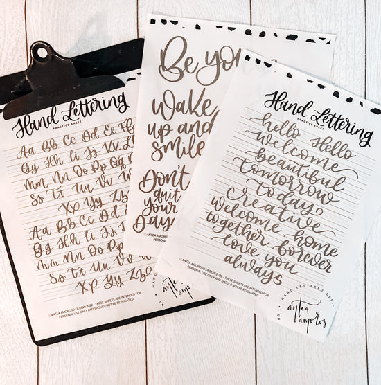 Load image into Gallery viewer, Antea&amp;#39;s Hand Lettering Digital Download
