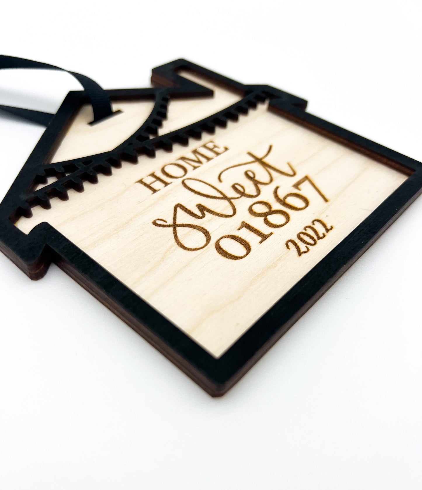 Custom Zip Code Ornament