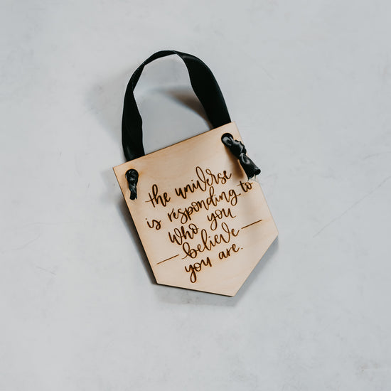 Inspirational Hanging Sign