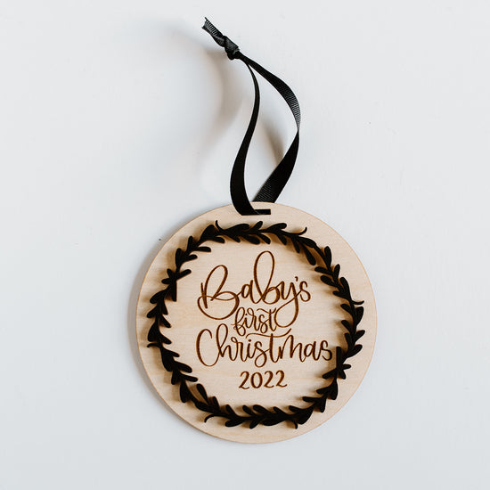 Load image into Gallery viewer, Baby&amp;#39;s First Christmas Ornament

