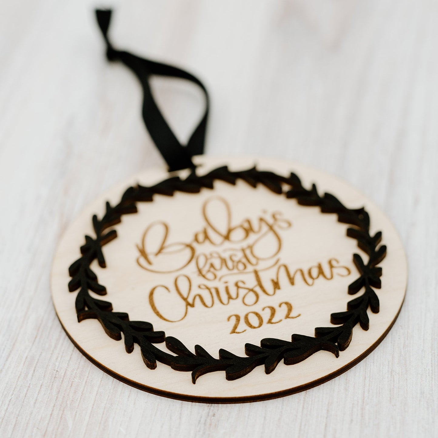 Load image into Gallery viewer, Custom Baby&amp;#39;s First Christmas Ornament

