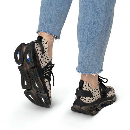 Women's Cheetah Mesh Sneakers