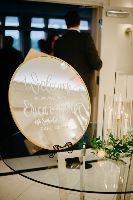 Wedding & Event Hand Lettering Service