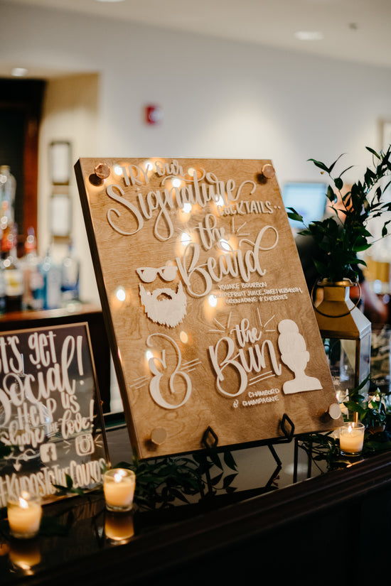 Wedding & Event Hand Lettering Service