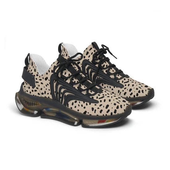Women's Cheetah Mesh Sneakers