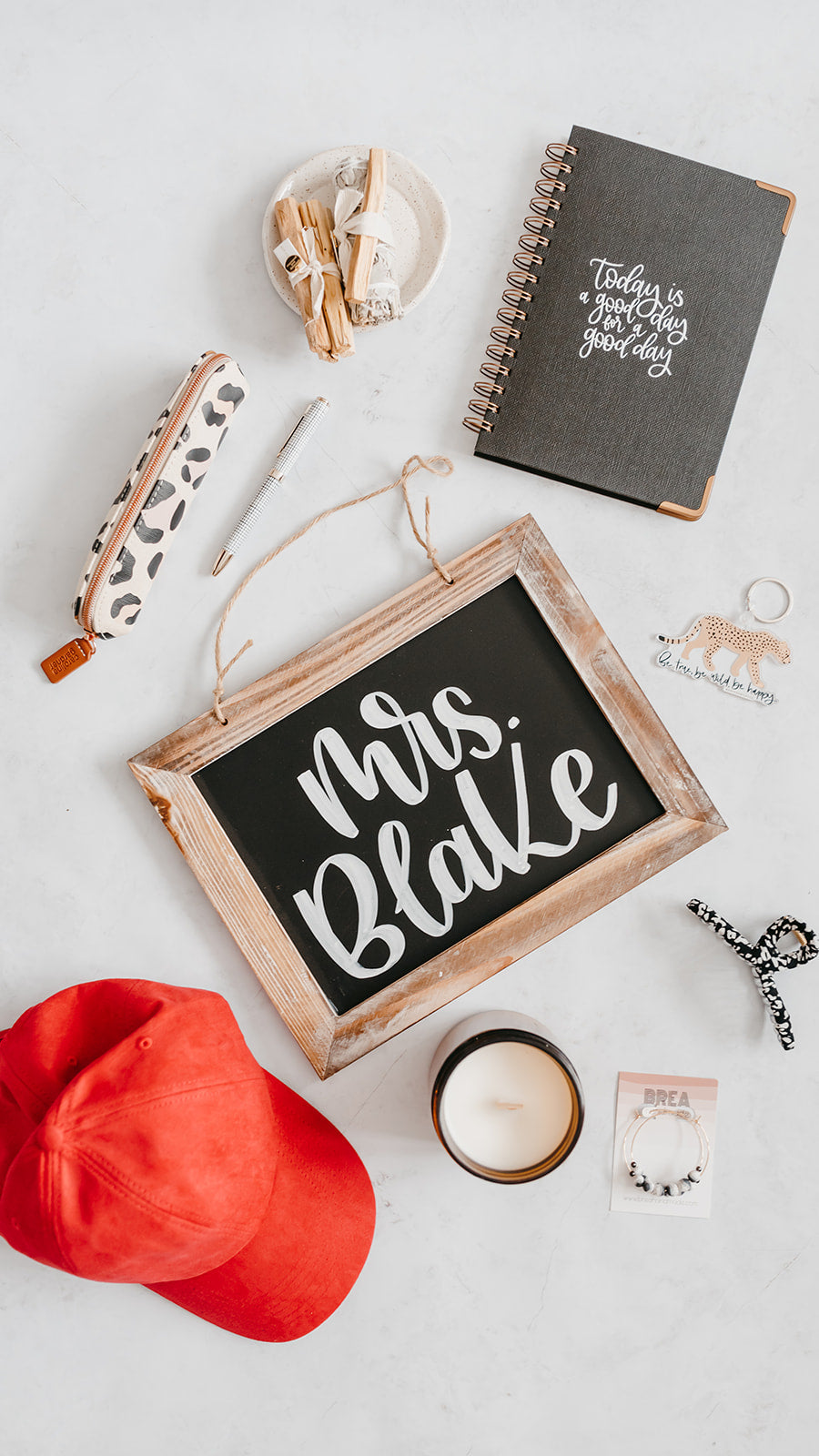 Teacher Chalkboard Hanging Sign