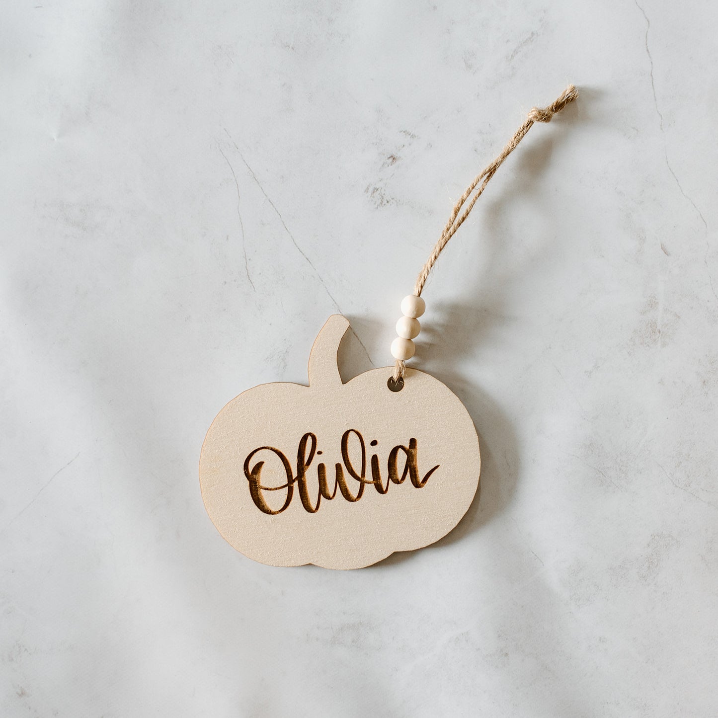 Personalized Fall Tags