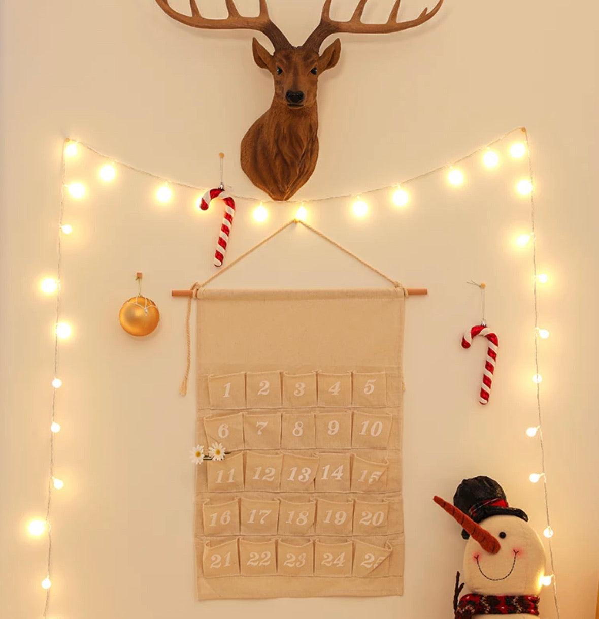 Holiday Collection - Linen Advent Calendar