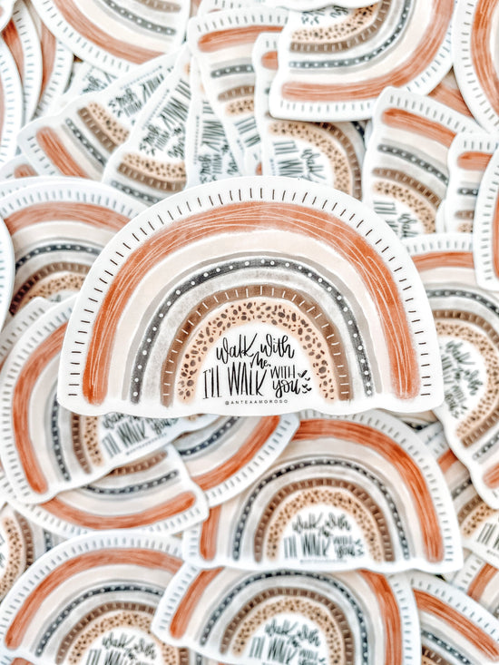 Vinyl Sticker - Walk with You