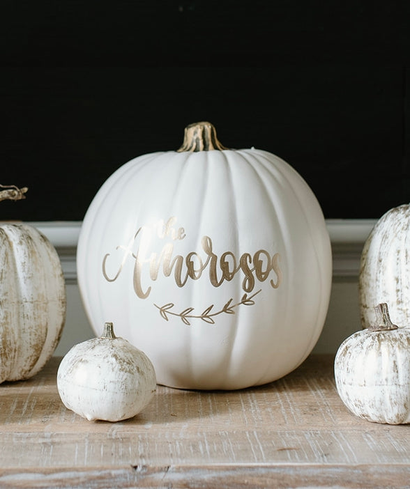 Personalized Pumpkins